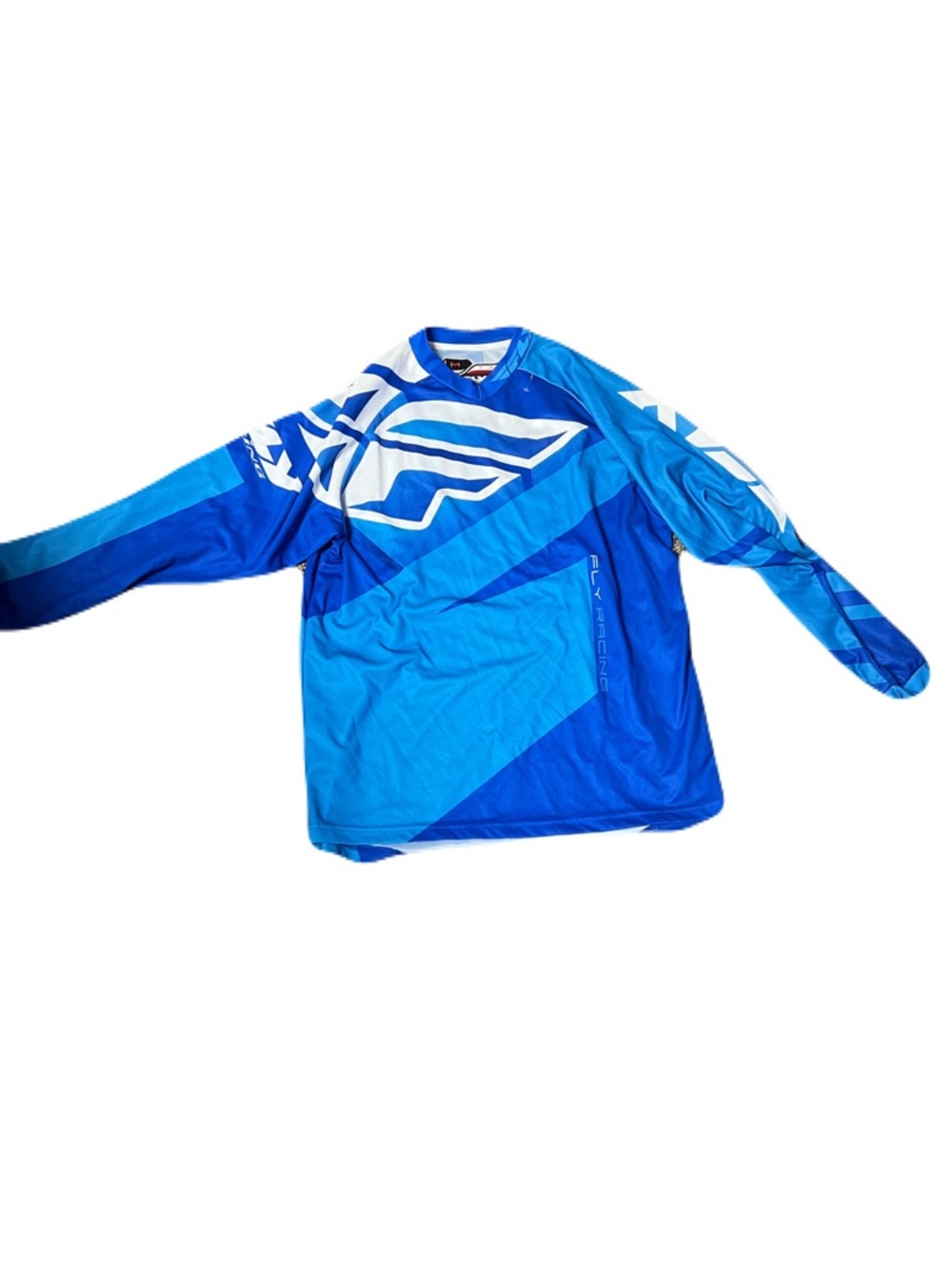 Fly Racing Men's Blue Performance Motocross Jersey & Pants set